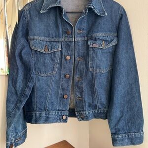 Vintage Sears Roebuck Denim Jacket Selvedge 1970s